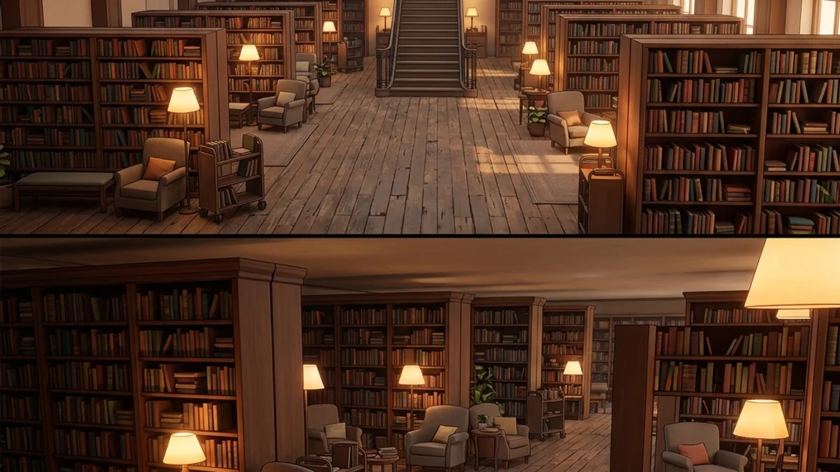 Library Workshop Map Guide — Workshop map scene