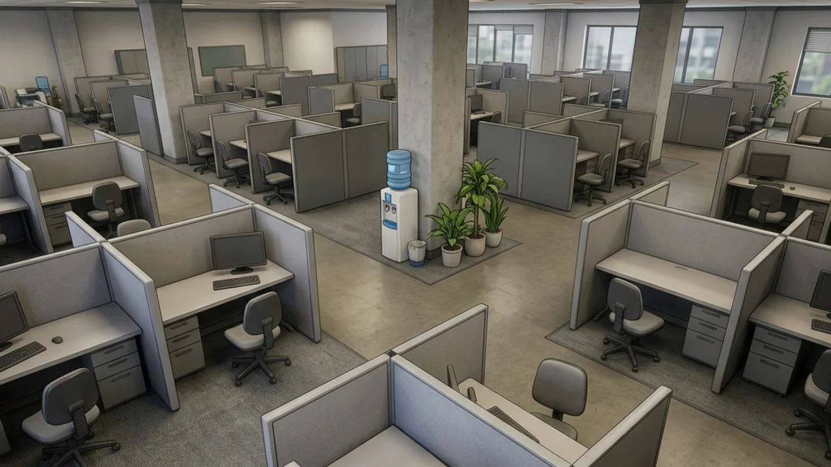 Office Space Workshop Map Guide — Workshop map scene