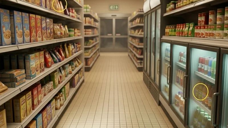 Supermarket Workshop Map Guide — recommended hider spots