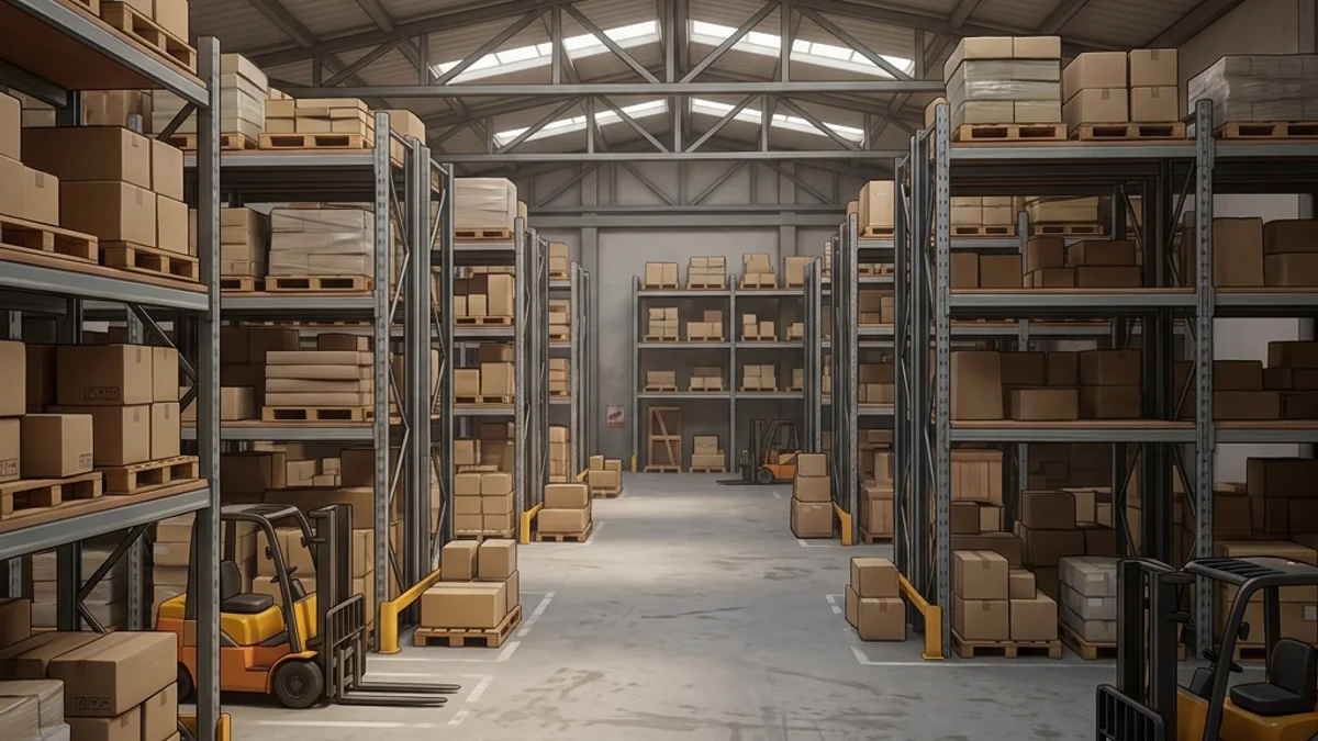 Warehouse Workshop Map Guide — Workshop map scene